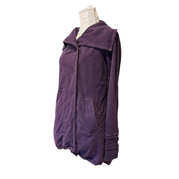 Lululemon Gratitude Wrap Jacket Womens Sz 4 Purple Double Breasted Activewear - Picture 16 of 16